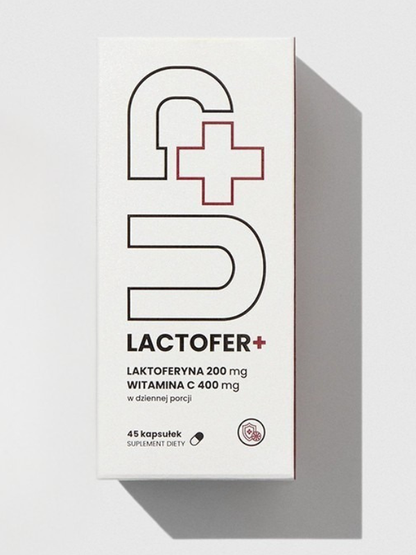 UP LACTOFER+ | Laktoferyna w kapsułkach | UP Health Pharma