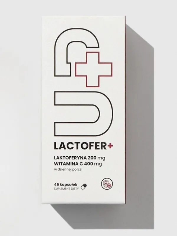 UP LACTOFER+ | Laktoferyna w kapsułkach | UP Health Pharma
