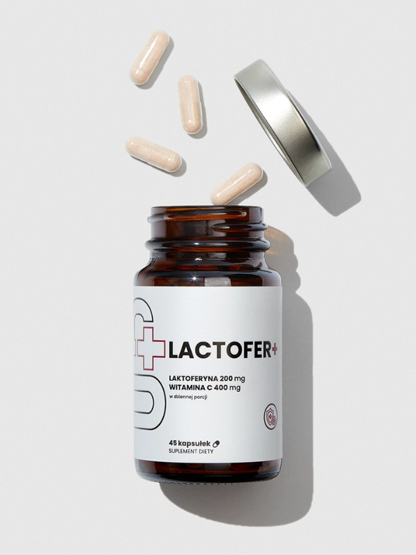 UP LACTOFER+ | Laktoferyna w kapsułkach | UP Health Pharma