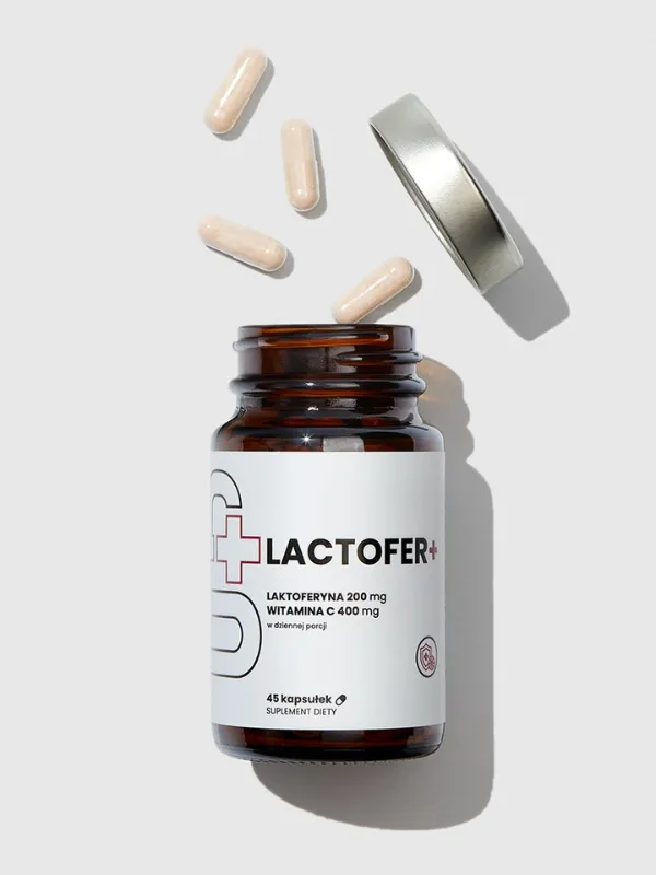 UP LACTOFER+ | Laktoferyna w kapsułkach | UP Health Pharma