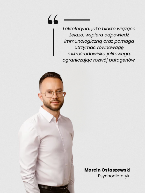 UP LACTOFER+ | Laktoferyna w kapsułkach | UP Health Pharma