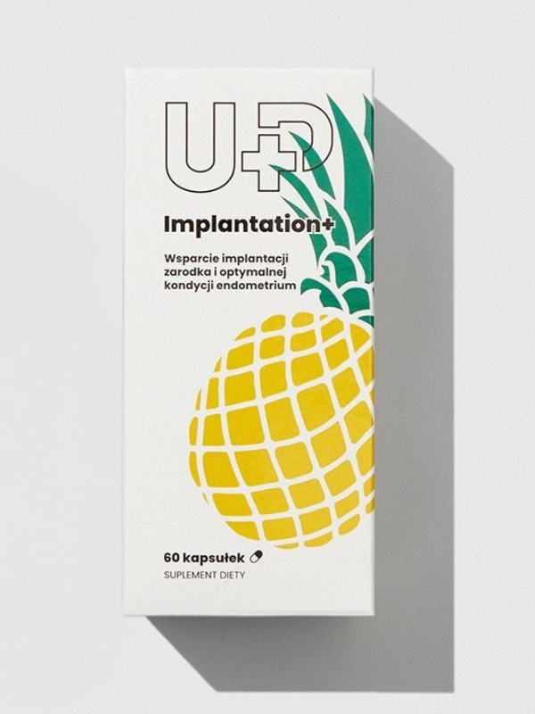 UP IMPLANTATION+ | Suplement przy planowaniu ciąży | UP Health Pharma