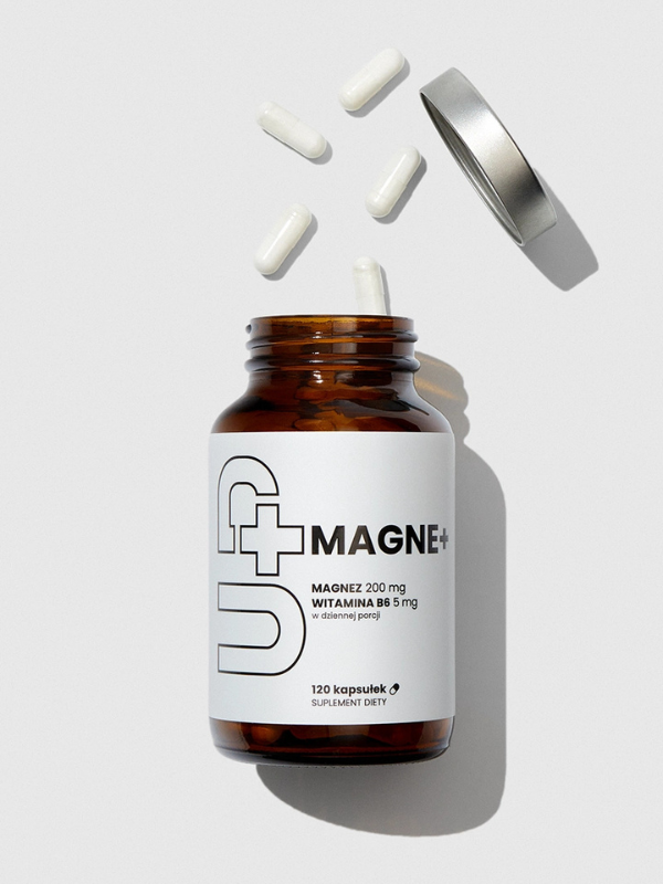 UP MAGNE+ | Diglicynian magnezu + witamina B6 | UP Health Pharma