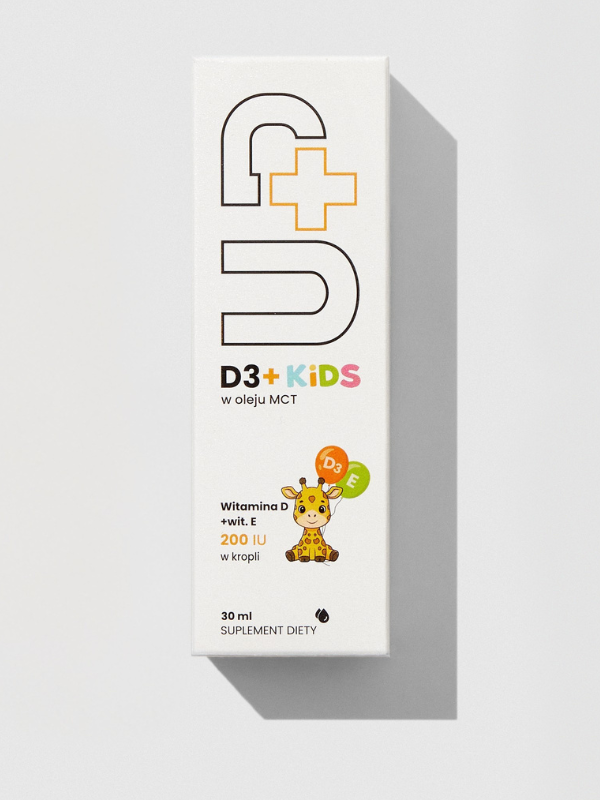 UP D3+ KIDS | Witamina D3 400 IU dla dzieci | UP Health