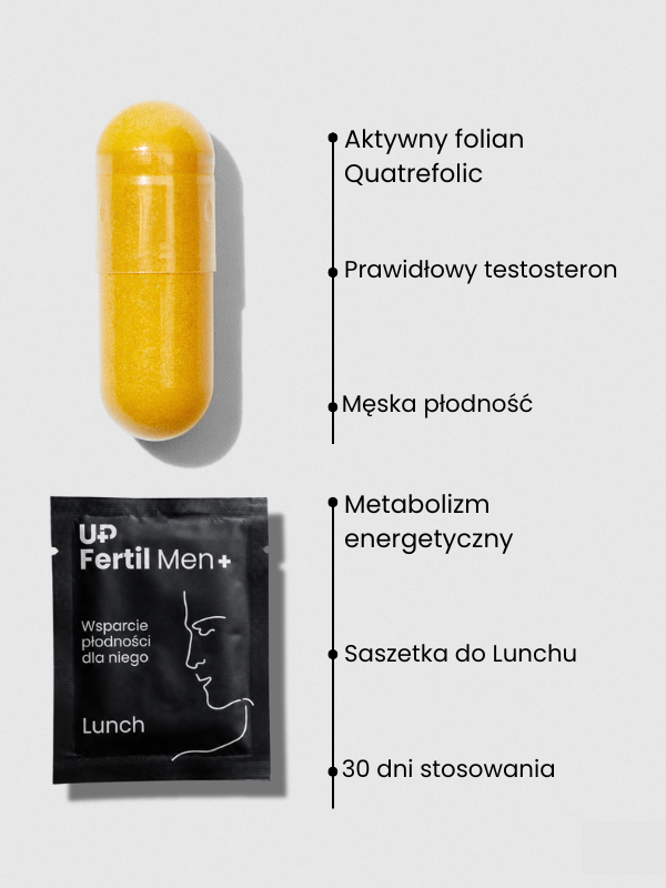 UP FERTIL MEN+ | Płodność mężczyzn | UP Health Pharma