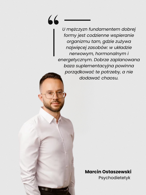 ZESTAW BAZOWY MĘŻCZYZNA | zestaw dla mężczyzn | UP Health Pharma