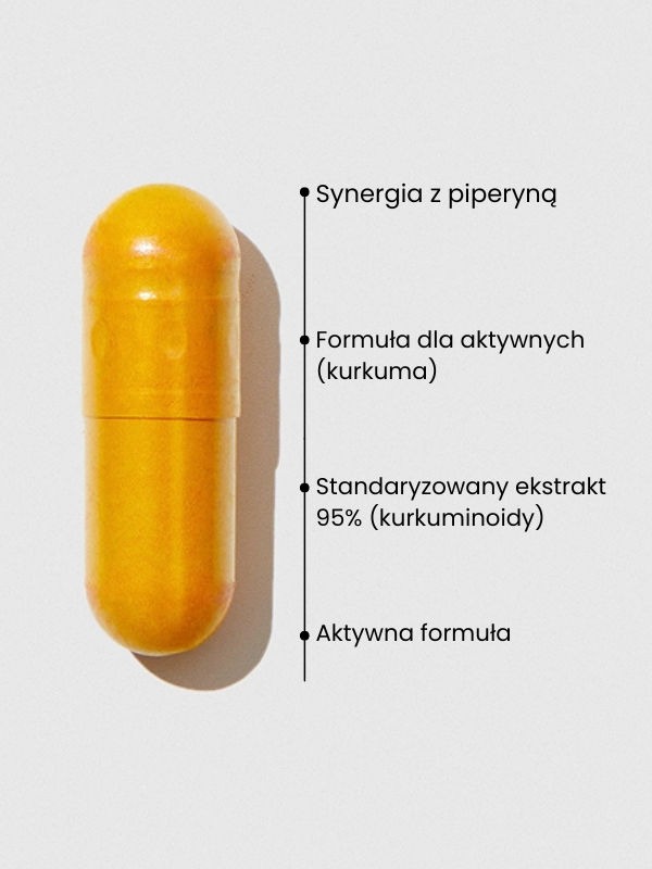 UP CURCUMIN+ | Kurkuma 500 mg + piperyna | UP Health