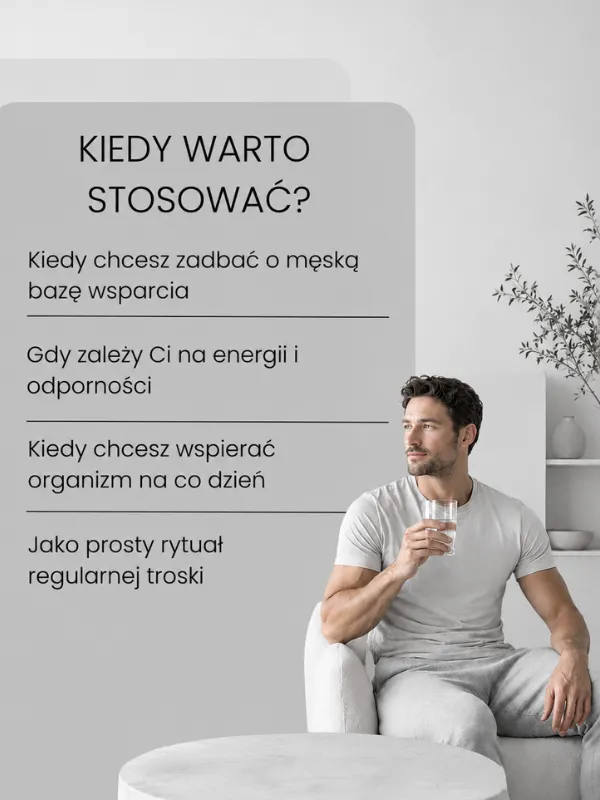 ZESTAW BAZOWY MĘŻCZYZNA | zestaw dla mężczyzn | UP Health Pharma