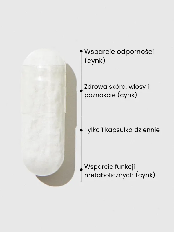 UP CYNK+ | Cynk w kapsułkach | UP Health